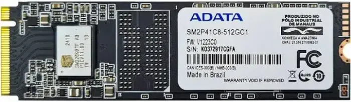 M2 NVME 512Gb ADATA NOVO 