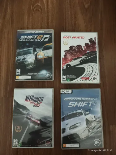 Jogos Need For Speed para PC pouco usados