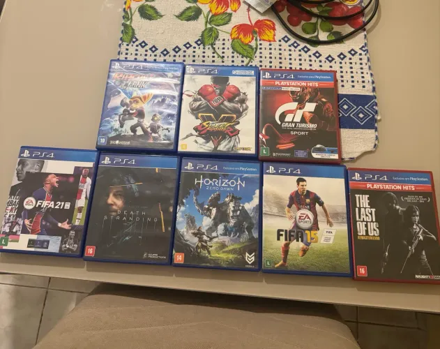 Lote jogos PS4