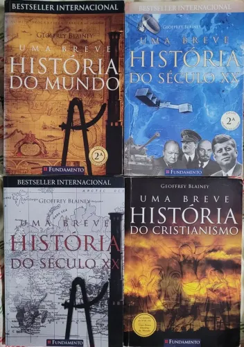 Uma Breve História do Mundo; Século XX; Cristianismo( Geofrey Blainey) 140 cada