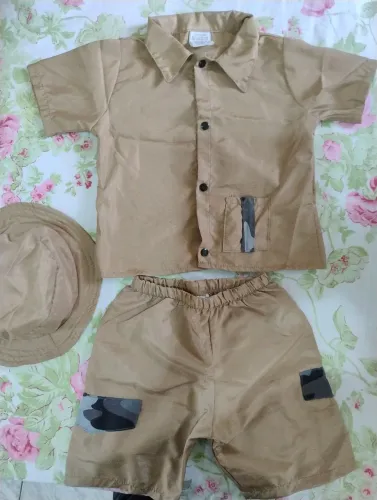 Fantasia Infantil Safari / Caçador - Tamanho 4