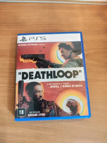 Jogo Deathloop PS5 Mídia Física
