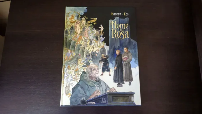 O Nome da Rosa - Milo Manara - HQ Record