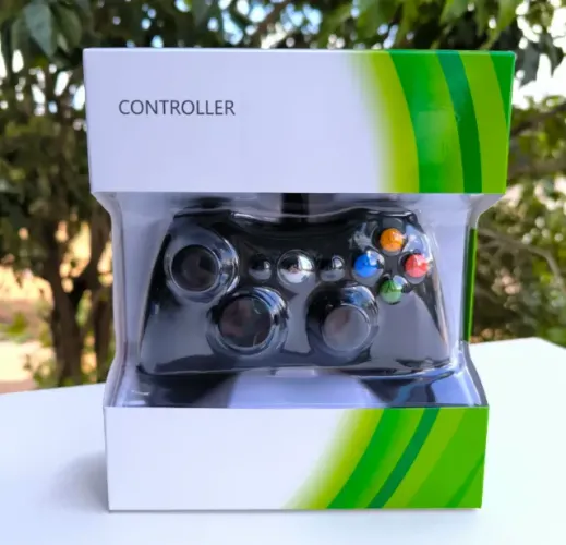 Controle de xbox e computador com fio usb