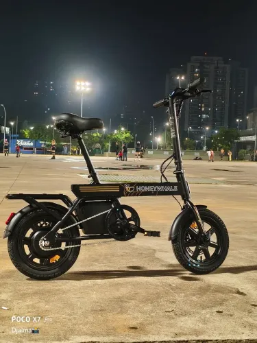 Bicicleta elétrica Honeywhale B20 usada poucas vezes, Sou de São Bernardo.