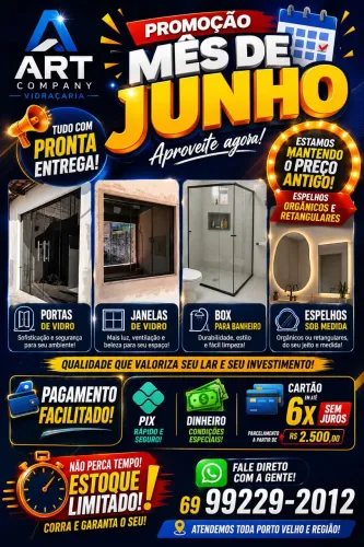 Porta, janela, box e outros?
