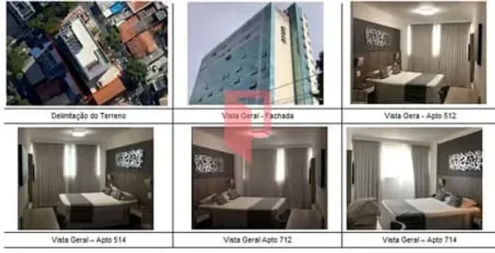 Apart hotel à venda, proximo ao complexo arquitetônico da Pampulha no bairro Liberdade, Be