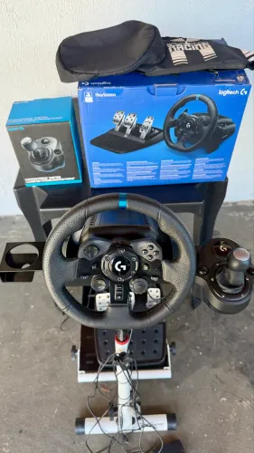 Volante G23 - Pedal - Câmbio e Suporte