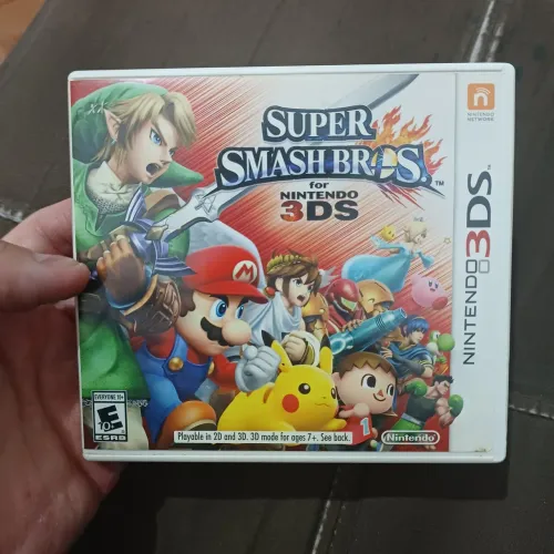 Jogo super smash bros nintendo 3ds