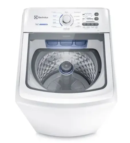 Máquina de Lavar Electrolux Led14 Branco 110v Cesto Inox