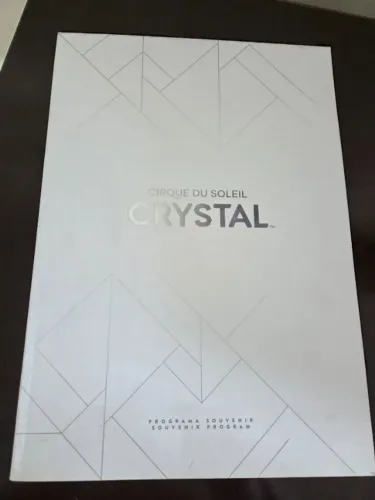 Livro/Programa Oficial Cirque du Soleil - Crystal