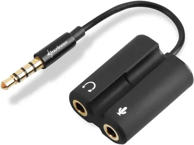 Adaptador de Áudio P3 para 2 P2