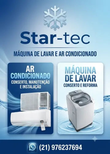 Manutenção instalação e conserto de Ar condicionado e Maquina de lavar roupas
