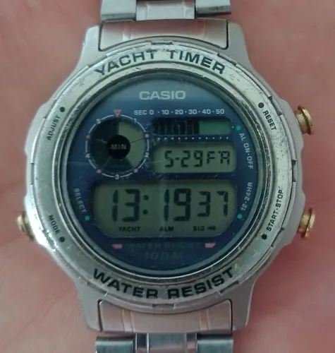 CASIO Yacht Timer TRW-301 (862) - Japan (Relíquia Coleção)