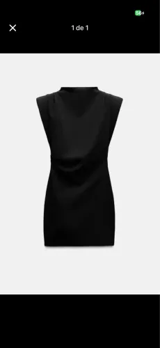 Vestido preto - Zara (Novo - com etiqueta)
