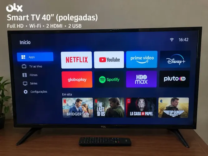 ? Smart TV 40 Polegadas em Ótimo Estado - R$ 450