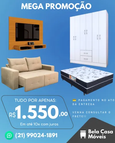 MEGA PROMOÇÃO KIT CASA PRONTA 