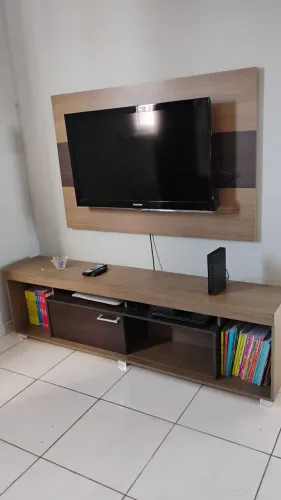 Painel e Rack para sala