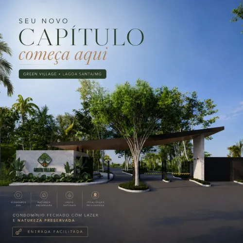 Última Chance de Investir em Condomínio de Alto Padrão em Lagoa Santa MG