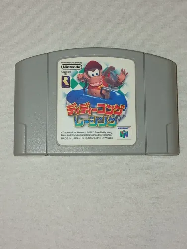 Diddy Kong racing japonês original Nintendo 64