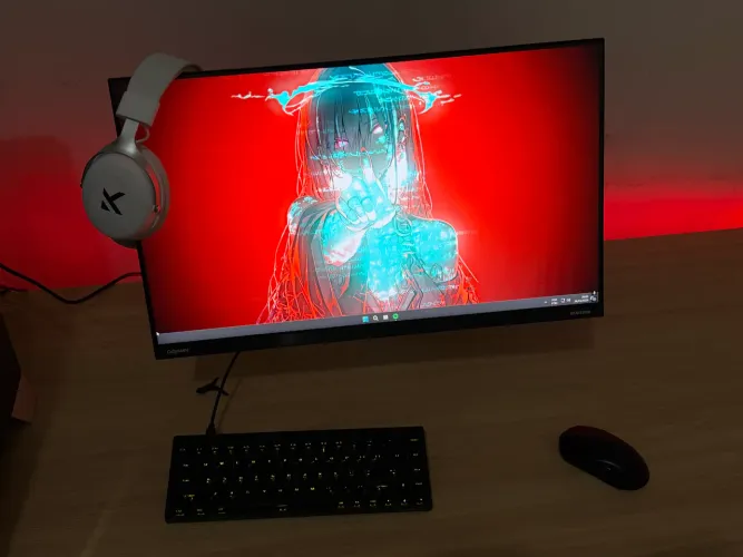 Monitor Samsung 144hz Odyssey G30 com Braço Articulado
