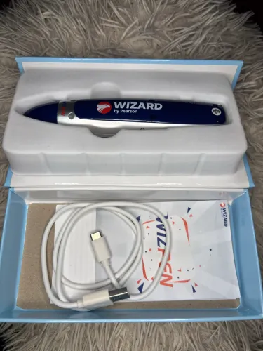 Wiz Pen + caixa original, cabo carregador e manual de instruções