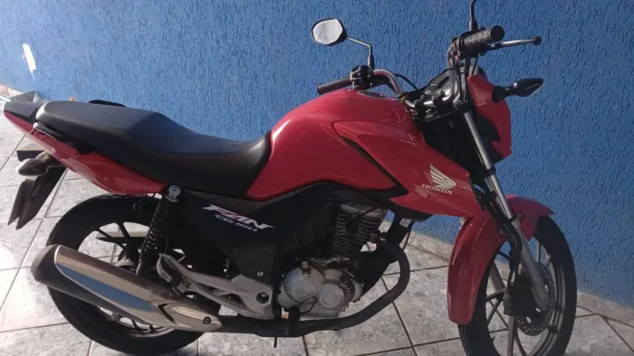 Moto cg fan 160 vermelho único dono
