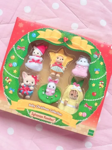 Sylvanian Families - Set de Natal - Bebês