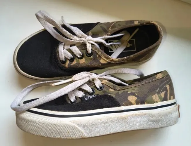 tênis vans infantil camuflado 31