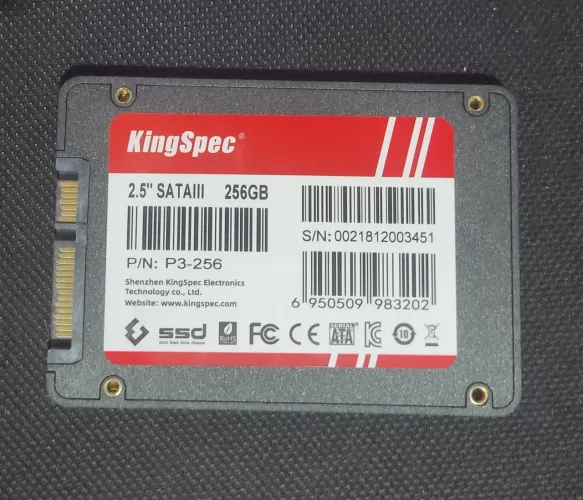 SSD kingspec 256gb