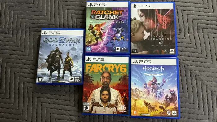 Jogos PS5 vendo