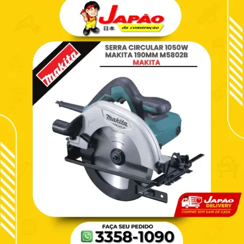 Serra Circular 1050w Makita 190mm M5802b Oferta Por Tempo Limitado