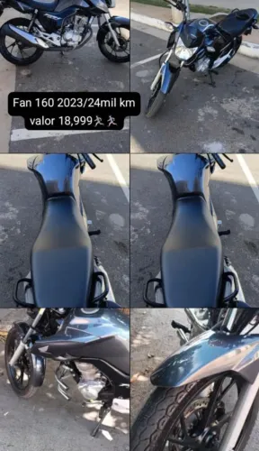 Honda Fan 160 2024 - edição 40 anos Perfeita para o Dia a Dia (Particular)