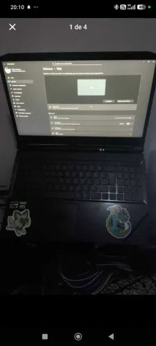 Notebook Asus v15 Ryzen 5 5600 8ram 3050