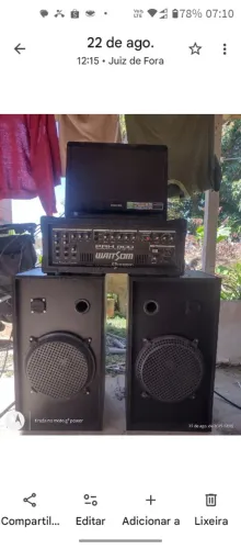Cabeçote amplificador Watson prh 800