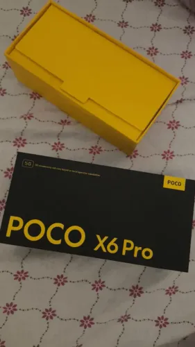Poco x6 pro 12GB 500 memoria