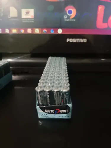Pilha Palito 60 unidades