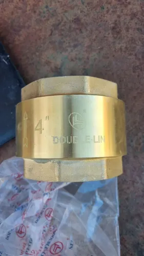 Válvula de retenção 4" Double-lin latão