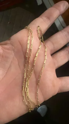 Corrente de ouro Cartier 65 centímetros 5,93 gramas