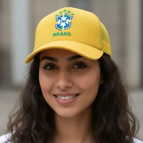 Boné Brasil símbolo Unissex