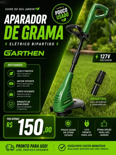 Vendo aparador/roçadeira elétrica