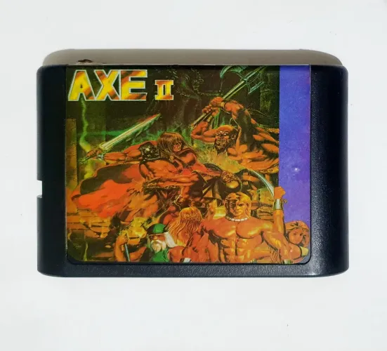 GOLDEN AXE 2 PARA MEGA DRIVE E SEGA GENESIS CARTUCHO ZERADO EM EXCELENTE ESTADO RARIDADE