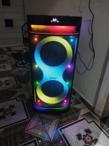 Caixa de som portátil a bateria 250w RMS