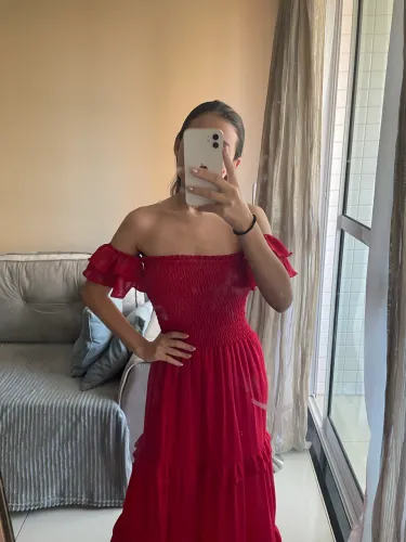 Vestido vermelho