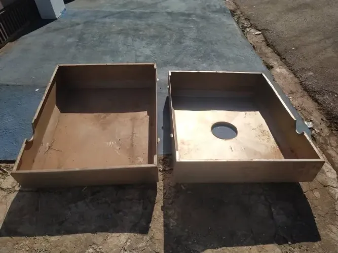 Bandejas industriais de inox importadas da marca Metalquimia