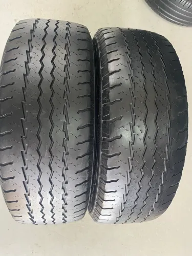 02 PNEUS 225/65/16 GOODYEAR CARGO SEMINOVOS