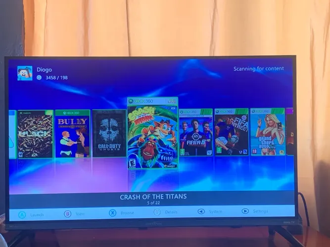 XBOX-360 aceito troca em vídeo game superior mais volta minha