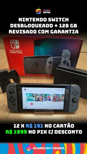 Nintendo Switch desbloqueado