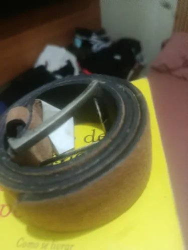 Cinto de fivela masculino 