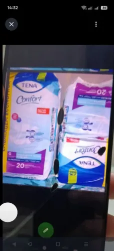 Dois pacotes de fralda geriátrica para adulto tamanho G